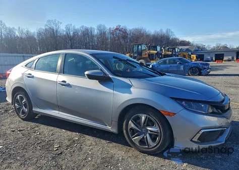 2021 Honda Civic Lx z USA, uszkodzony, nr VIN 2HGFC2F63MH540180